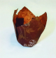 Tulip Café Oro-lineas doradas5x8cm 10 uds (B93)