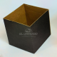 Caja Corrugada Micro-Flauta 12.5x12.5x12 cm Negra (A102)