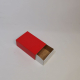 Gaveta No.6 Funda Roja 11x7x4 cm 10 uds (D00 - B) 